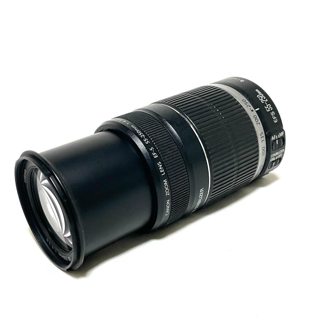コスパ最強❣️ EF-S 55-250mm 手ブレ補正✨ 初心者安心☘️