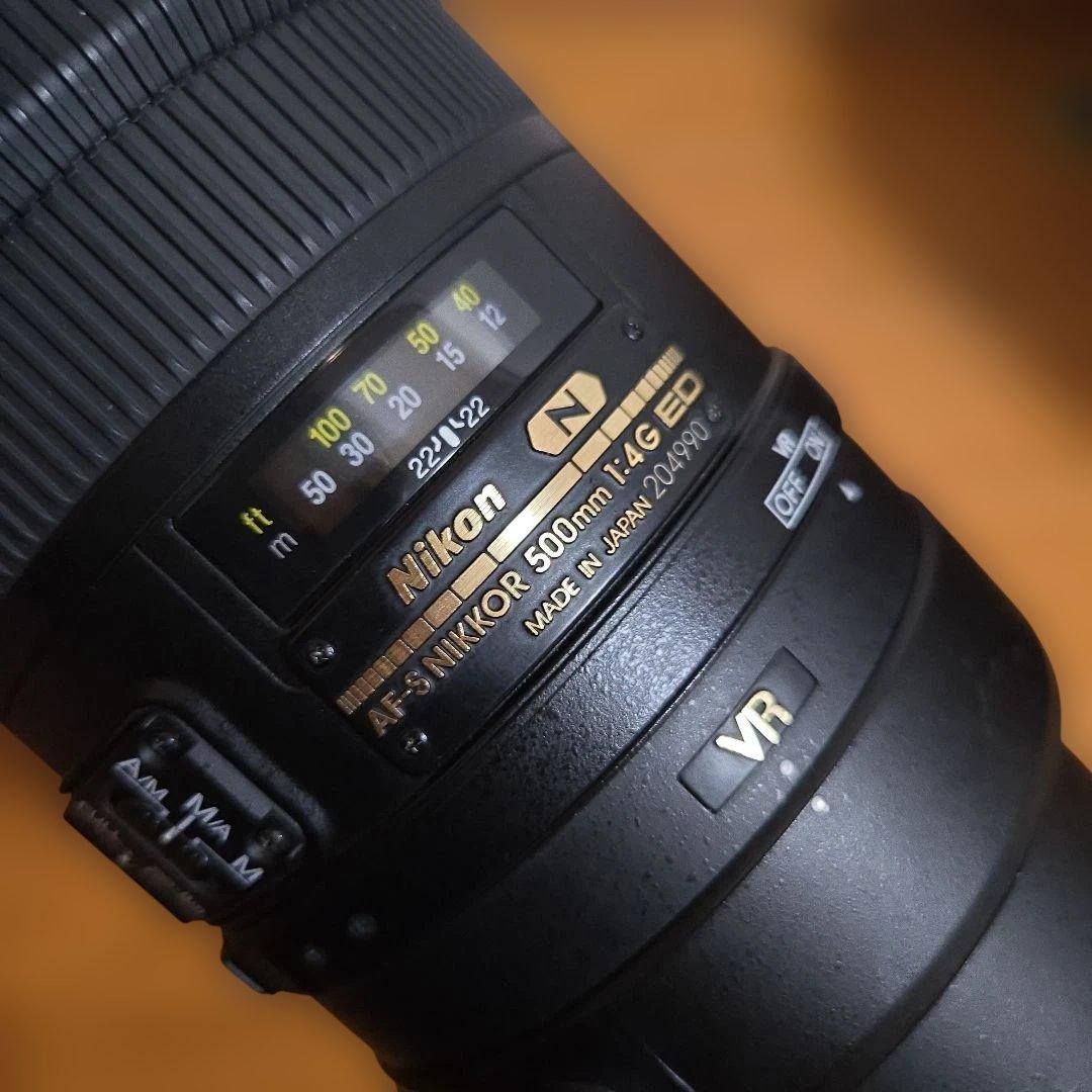 【AF-S NIKKOR 500mm f/4G ED VR 】