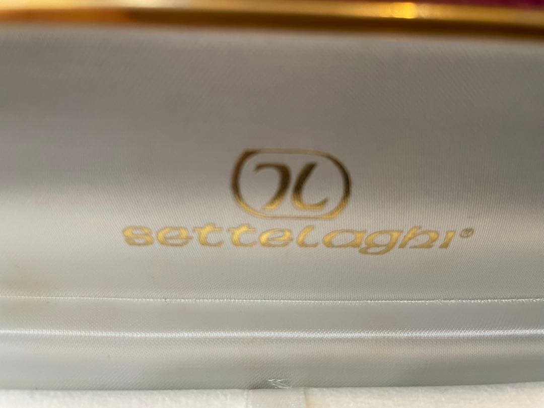 新品未使用　セッテラギ　settelagi シルバーボールペン　イタリア製