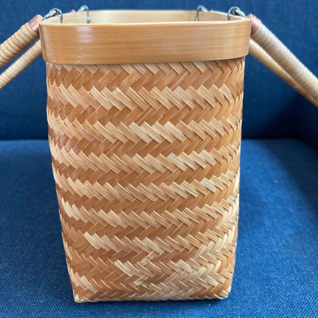 藤のカゴbag