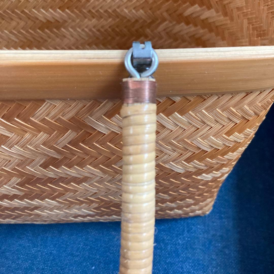 藤のカゴbag