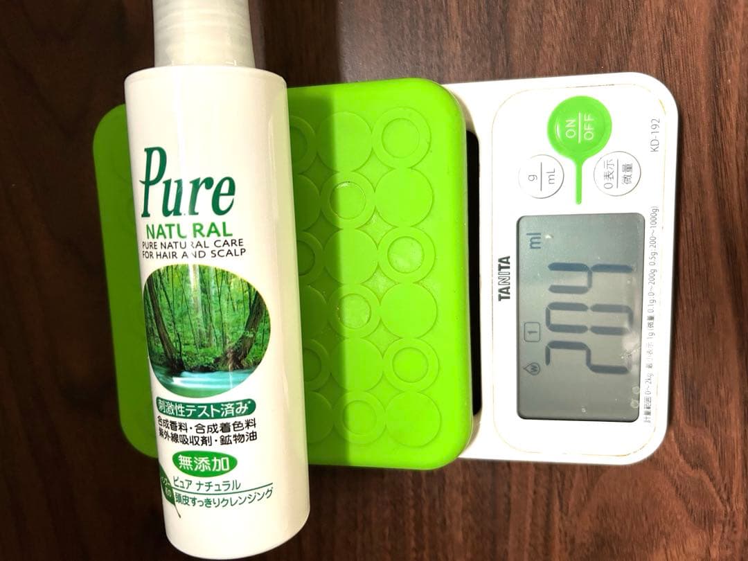 Pure Natural 頭皮クレンジング180ml