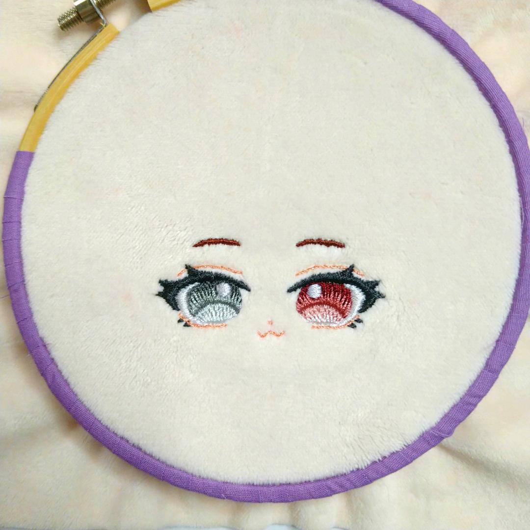【受付中】お顔刺繡 セミオーダー 10/15cmサイズ【推しぬい】