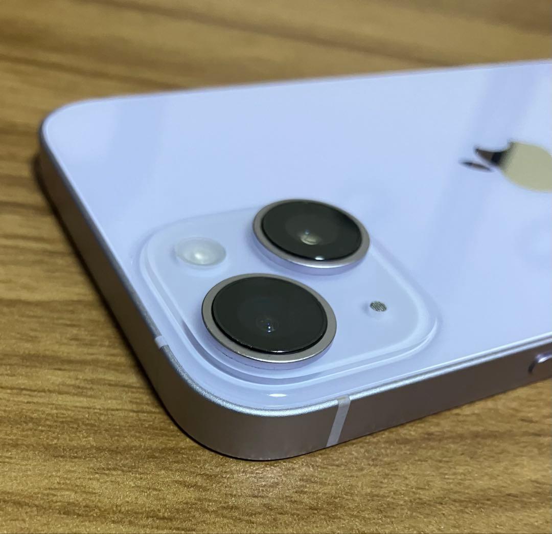 最終値下げ　美品iPhone14 128GB パープル　Sバッテリー84%