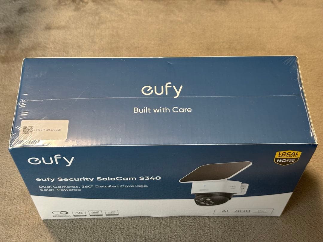 Anker eufy Security SoloCam S340 防犯カメラ