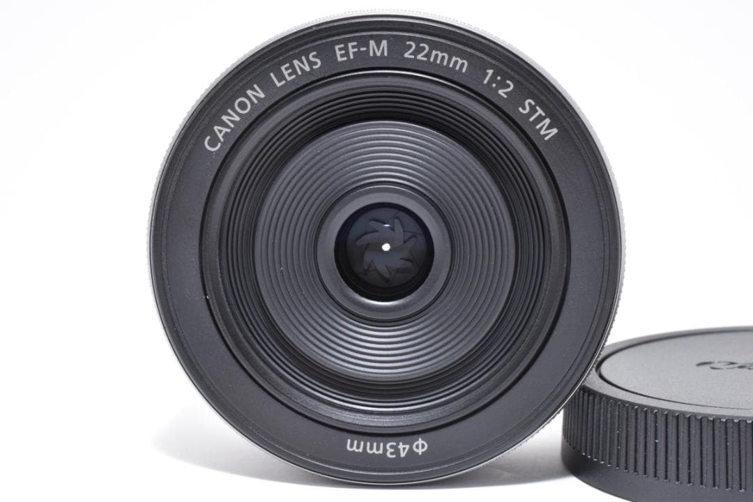 ■ 美品 ■ キヤノン　Canon EF-M22mm F2 STM 安心の動作品