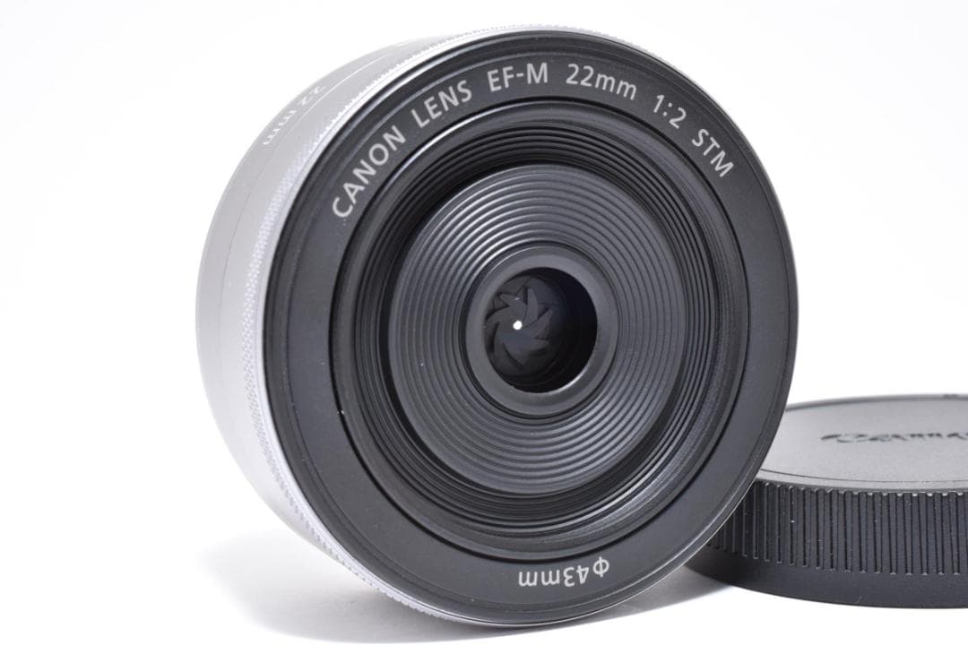 ■ 美品 ■ キヤノン　Canon EF-M22mm F2 STM 安心の動作品