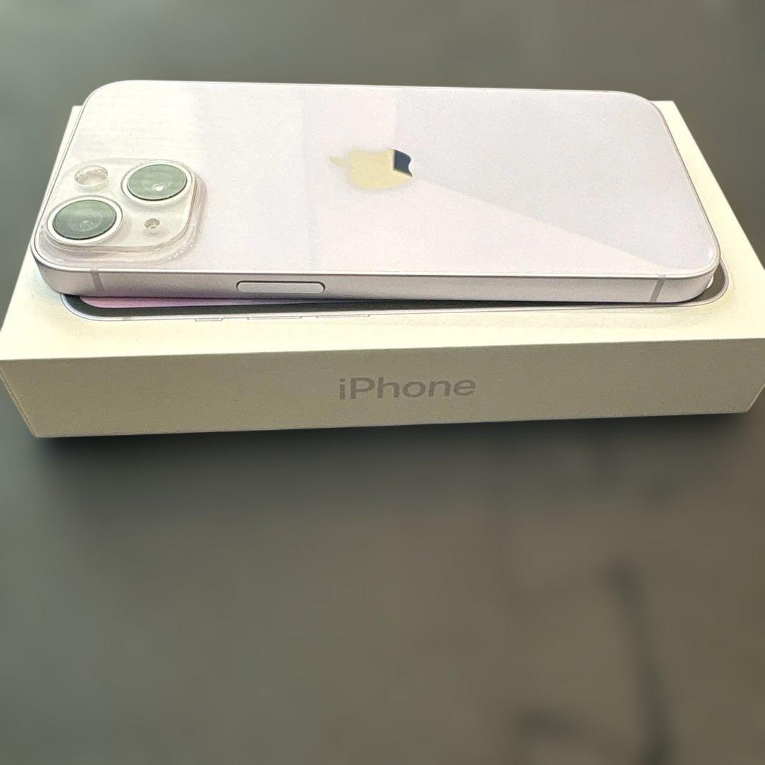 本体美品 iPhone14 128GB 背面充電OK 充電口故障 ジャンク