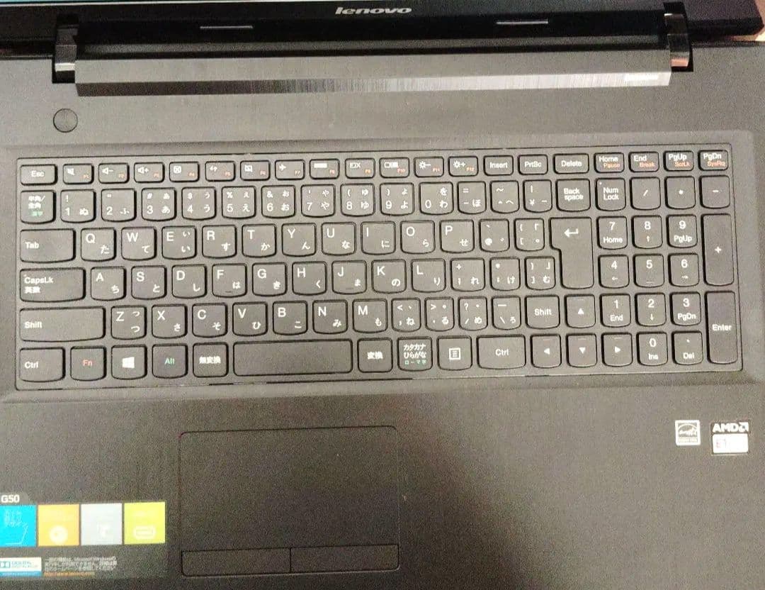 Lenovo G50-45 ノートパソコン,アダプター、説明書付｜初期化済