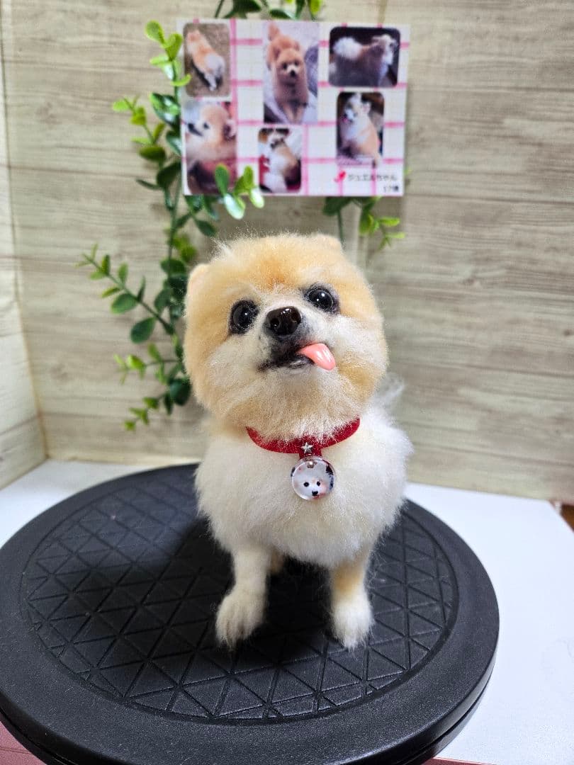 羊毛フェルト犬 愛犬全身オーダー ☆Mai様オーダー☆