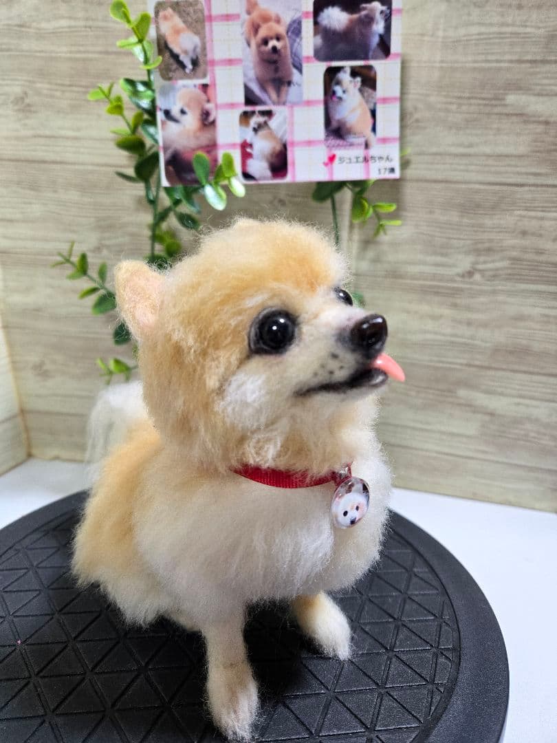羊毛フェルト犬 愛犬全身オーダー ☆Mai様オーダー☆