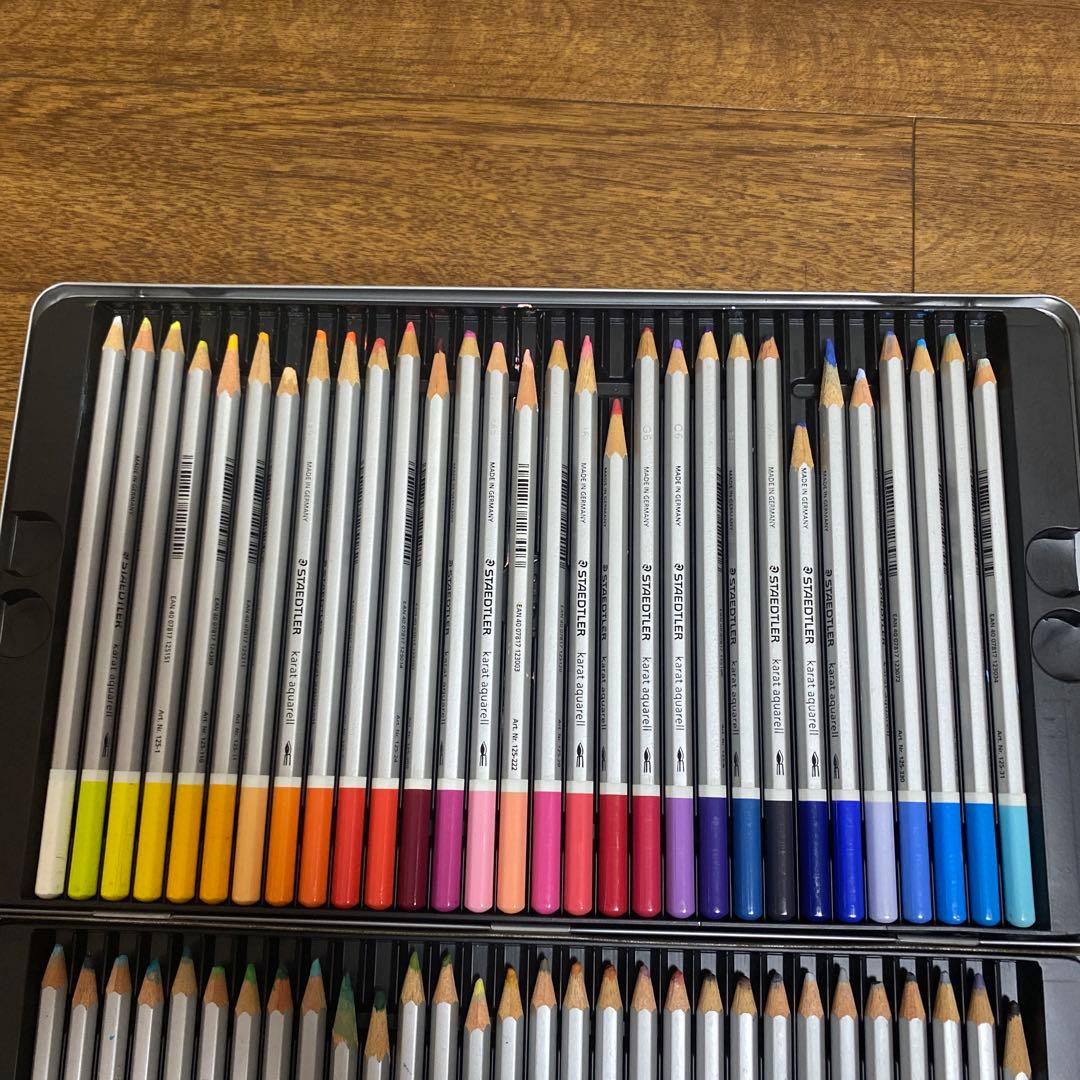 STAEDTLER ステッドラー 水彩色鉛筆 カラトアクェレル 60色