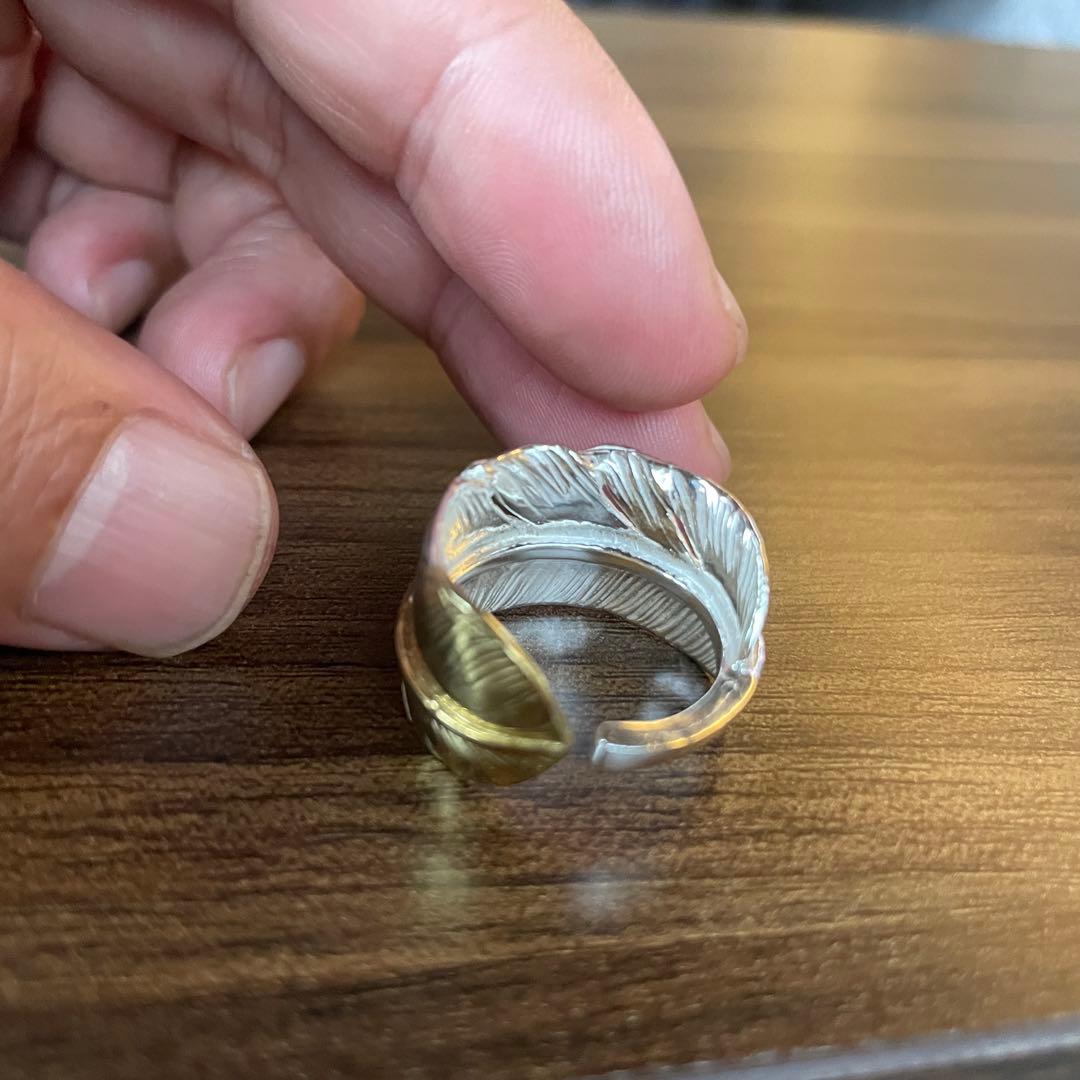 完売 先金 フェザー リング 指輪 アクセサリー ハンドメイド ノーブランド