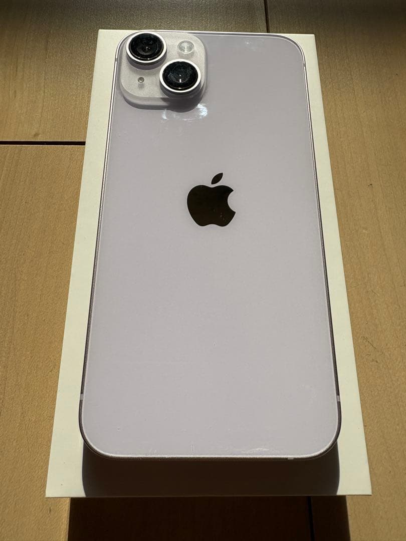 Apple iPhone 14 パープル 本体 128G バッテリー85%
