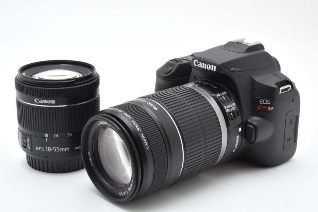 超美品　Canon EOS Kiss X10 ダブルズーム/フィルム/SD64