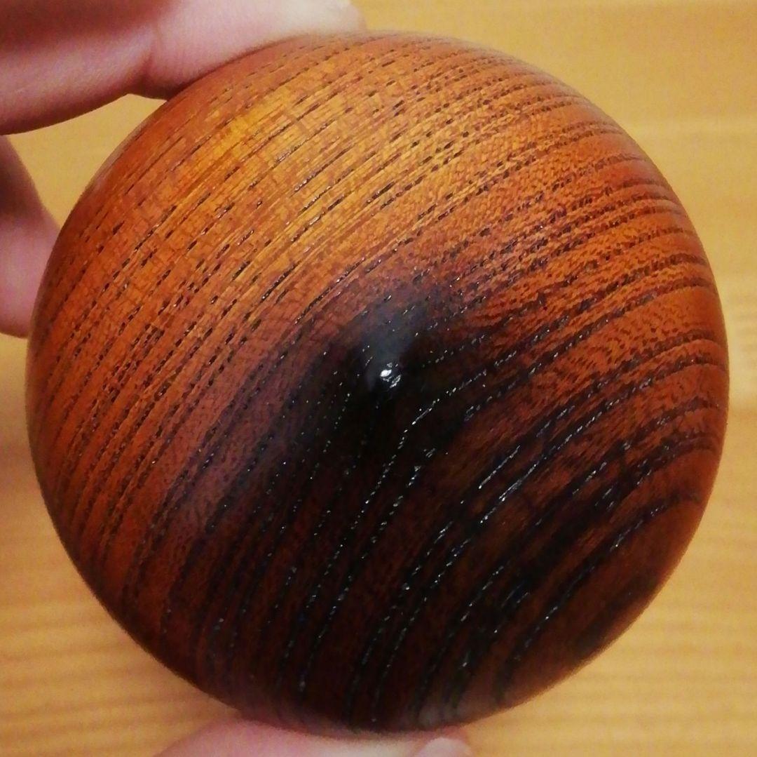 平安　松華堂　宝珠　本菊　古材　香合　共布　茶道具