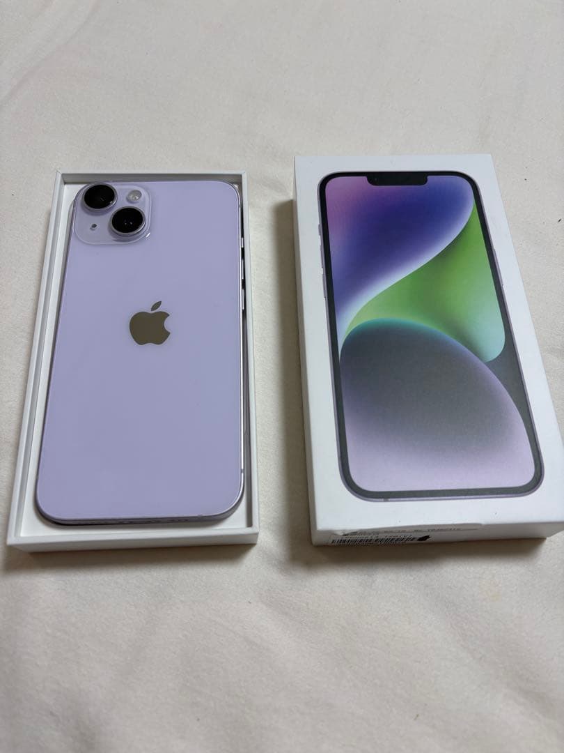 iPhone 14本体128GB パープル