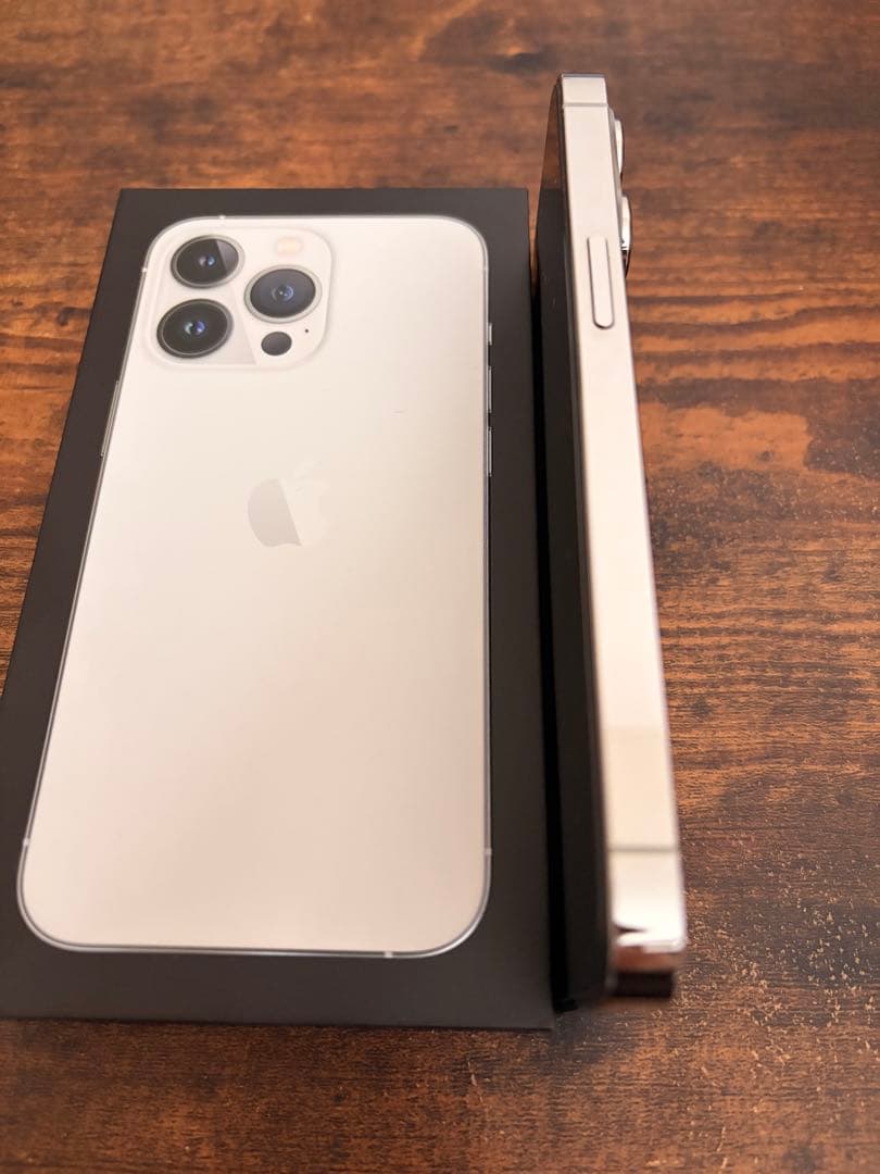 iPhone13 ProMAX 128GB シルバー 純正ケース付属
