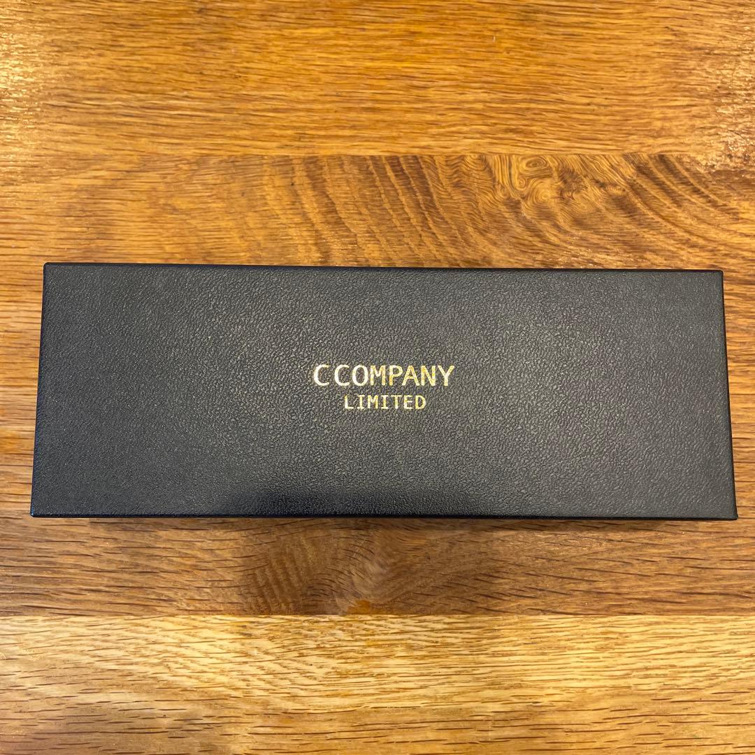 C COMPANY レザー ペンケース ブラウン
