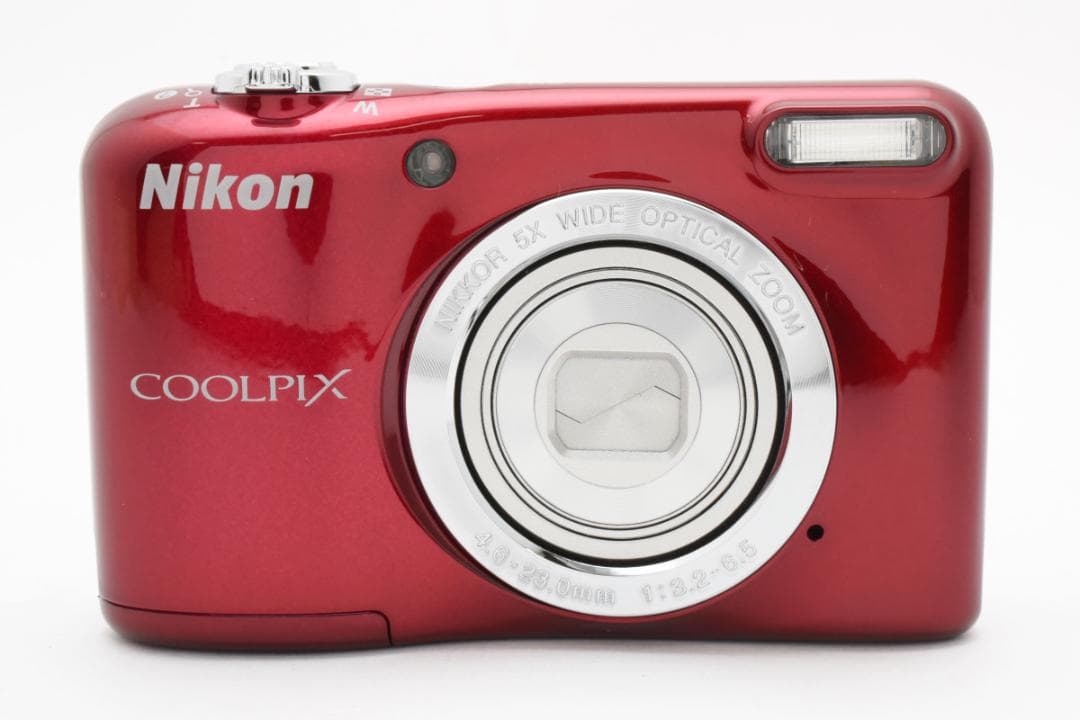 美品 ニコン COOLPIX L3I コンパクトデジタルカメラレッド Nikon