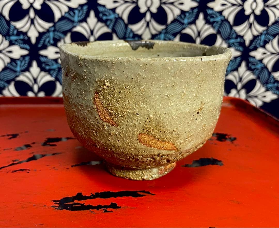 AKASHIMANさま専用です。 大嶺實清氏 茶碗　（刻印あり）