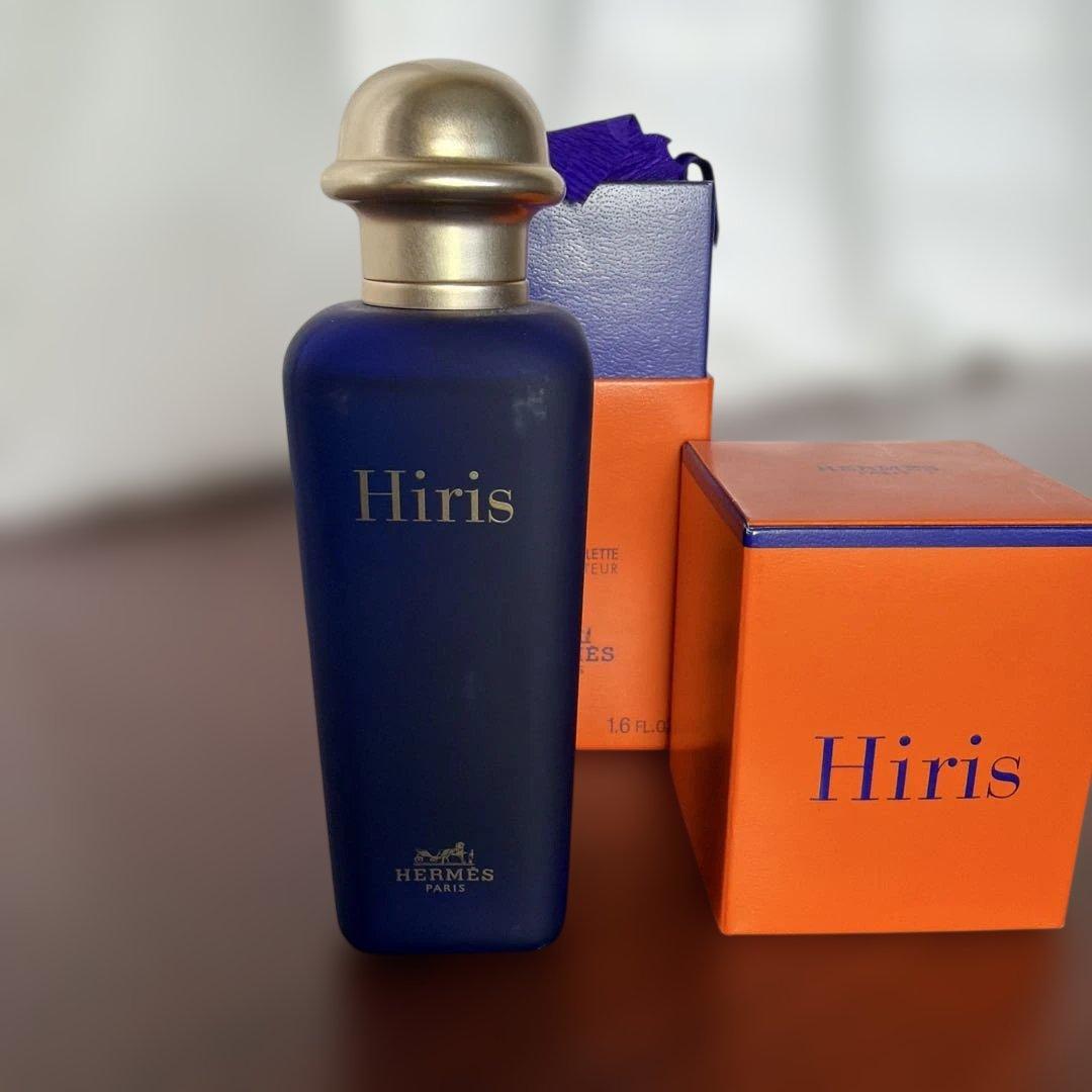 HERMESエルメスHiris 希少なオードトワレ50ml箱☆ショップ袋付き
