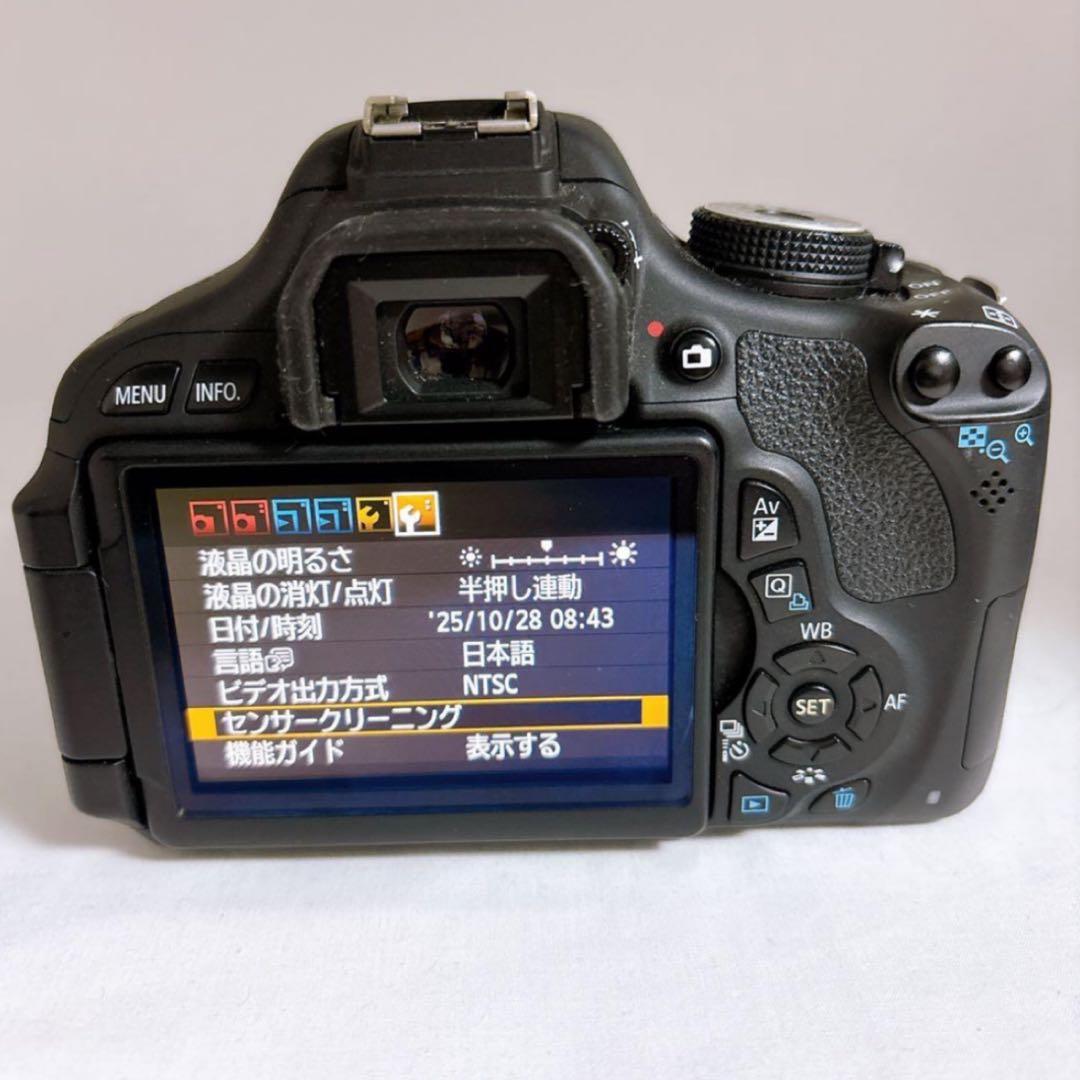 美品　買い足しなしですぐ使える　Canon Kiss X5 ダブルレンズセット