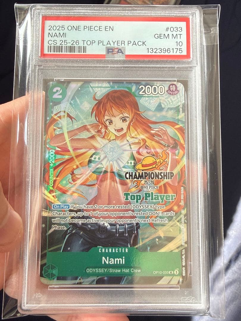 【PSA9&10】ワンピースカード　トッププレイヤー6枚セット上位　英語