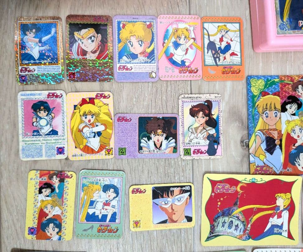 セーラームーン　カード　キラ　200枚程(被りあり) カードケース　アルバム