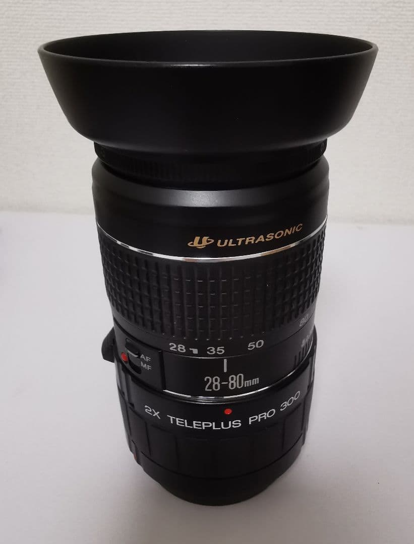 2X TELEPLUS 300 +28-80mm，55-200mmレンズ