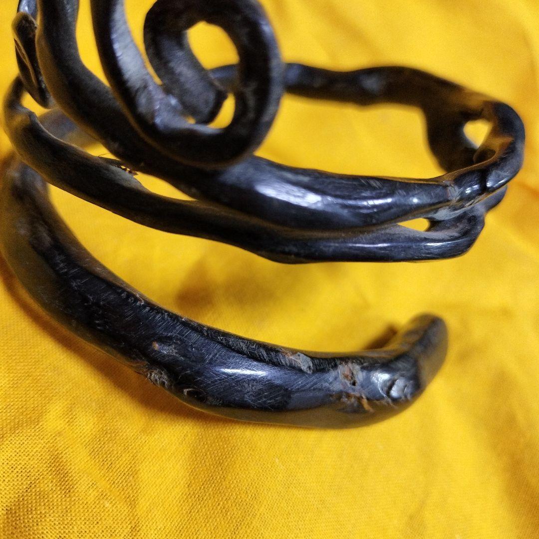 アンティーク 黒珊瑚 バングル 宝飾品 サンゴ