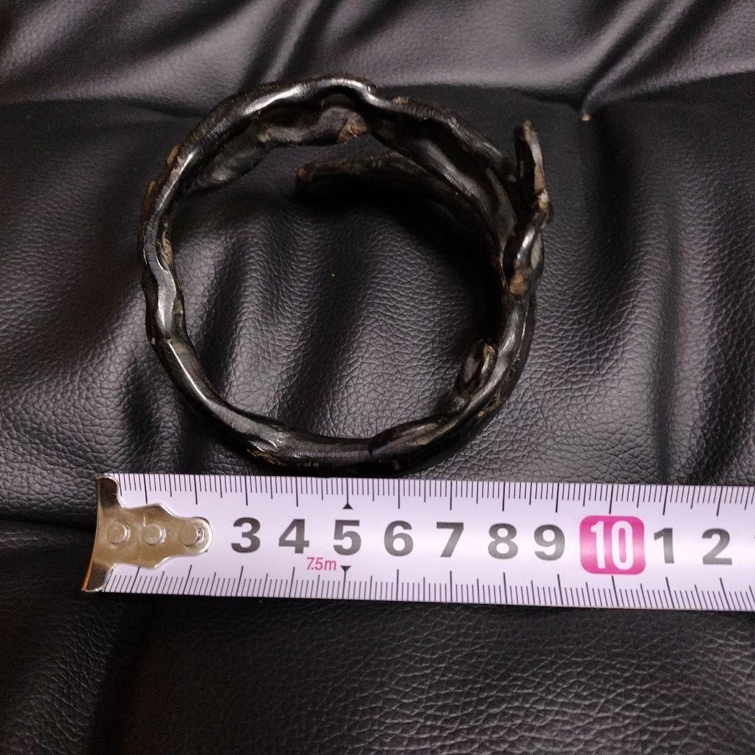 アンティーク 黒珊瑚 バングル 宝飾品 サンゴ