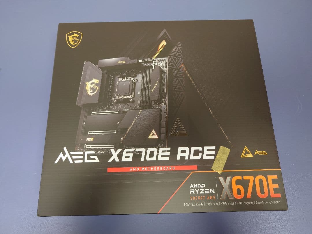MSI MEG X670E ACE グラボ固定ラッチ外れ