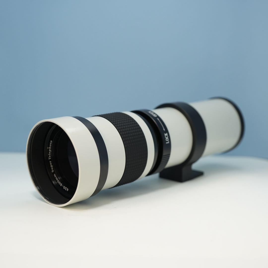 VARI SONY Eマウント用420-800mm 超望遠レンズ 白z0010