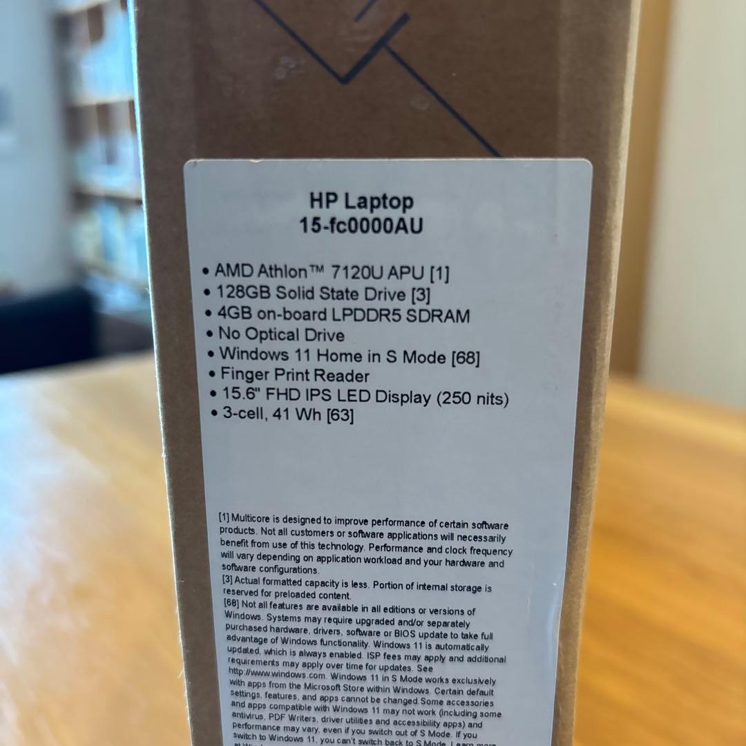 【美品】HP Laptop 15-fc0000AU ノートパソコン
