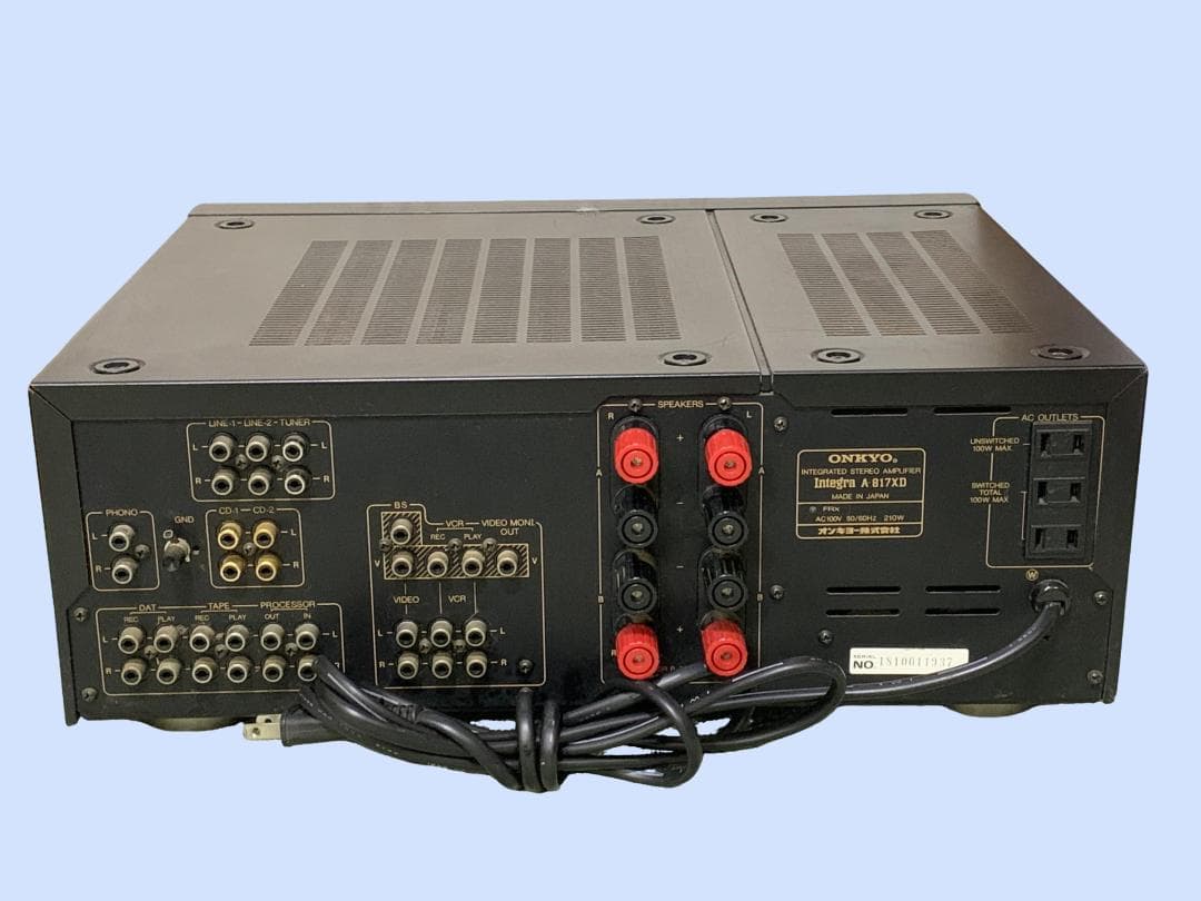 M6561 ONKYO プリメインアンプ Integra A-817XD
