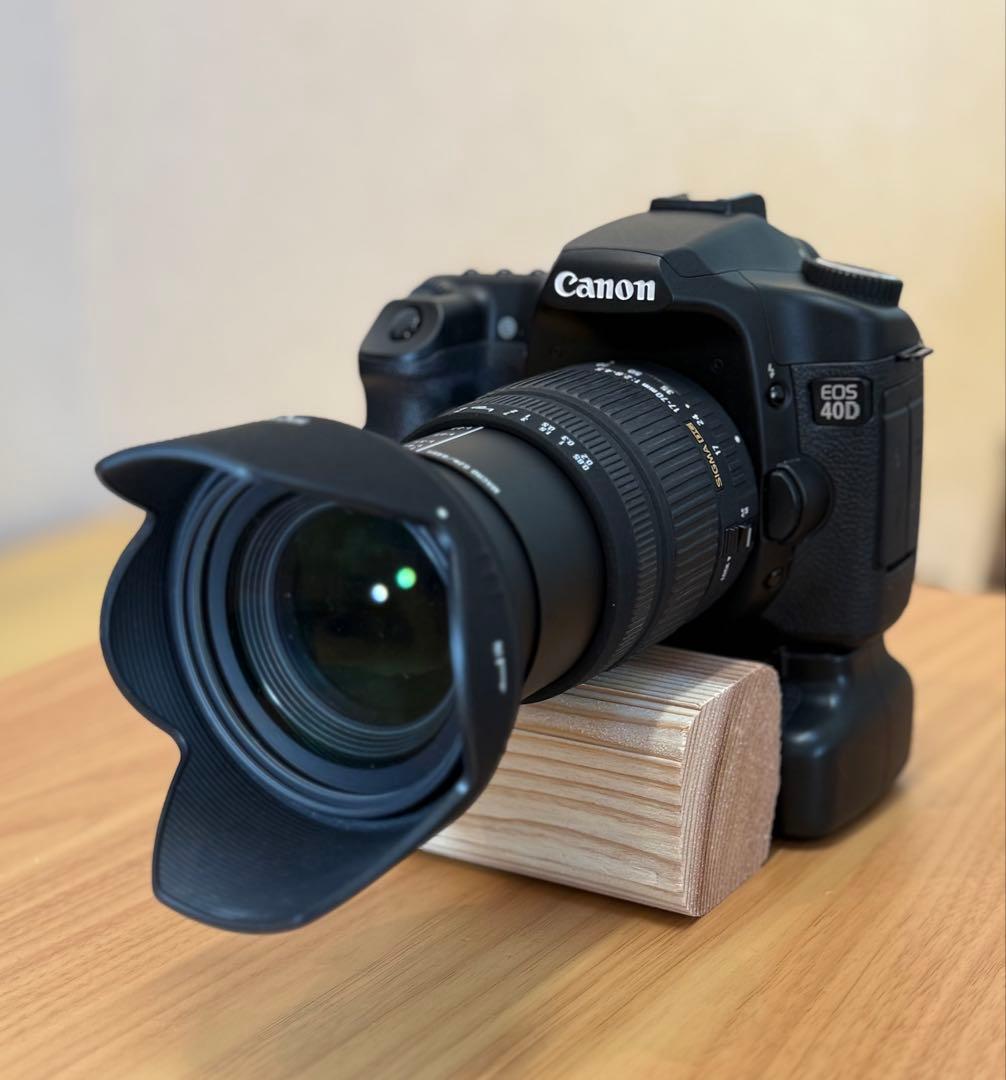 【2/22記念出品】極美品 キャノン EOS40D＋SIGMA 17-70 豪華