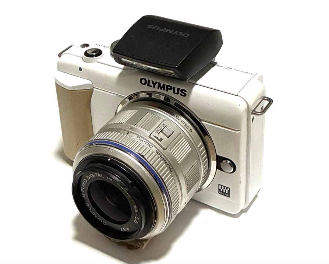 OLYMPUS PEN E-PL1　レンズ・フラッシュ（FL-LM2）付