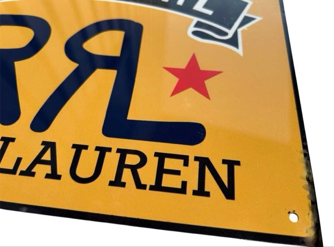 (激レア)Double RL RRL RALPH LAUREN SIGN 看板