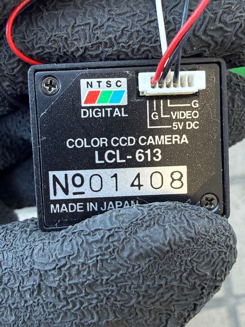 【送料込み】Watec 小型カメラ　LCL-613 カラーCCDカメラ