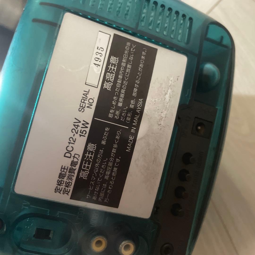 Kitschi Living Systems テレビ本体 透明な青