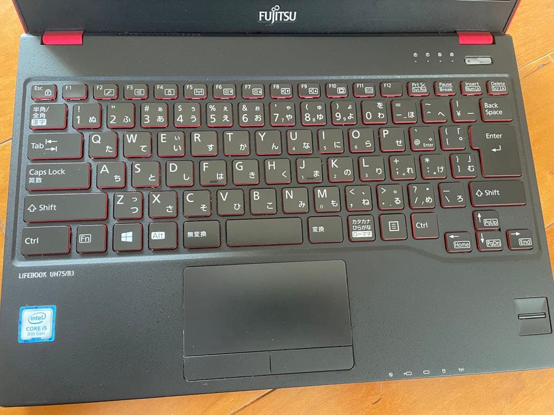 FMV LIFEBOOK UH75/B3 富士通　ノートパソコン　ジャンク