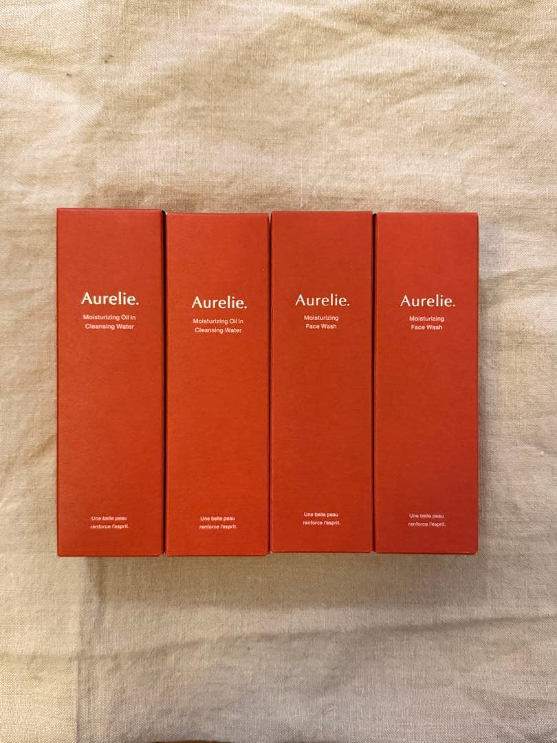 Aurelie クレンジングウォーター＋フェイスウォッシュ4本セット