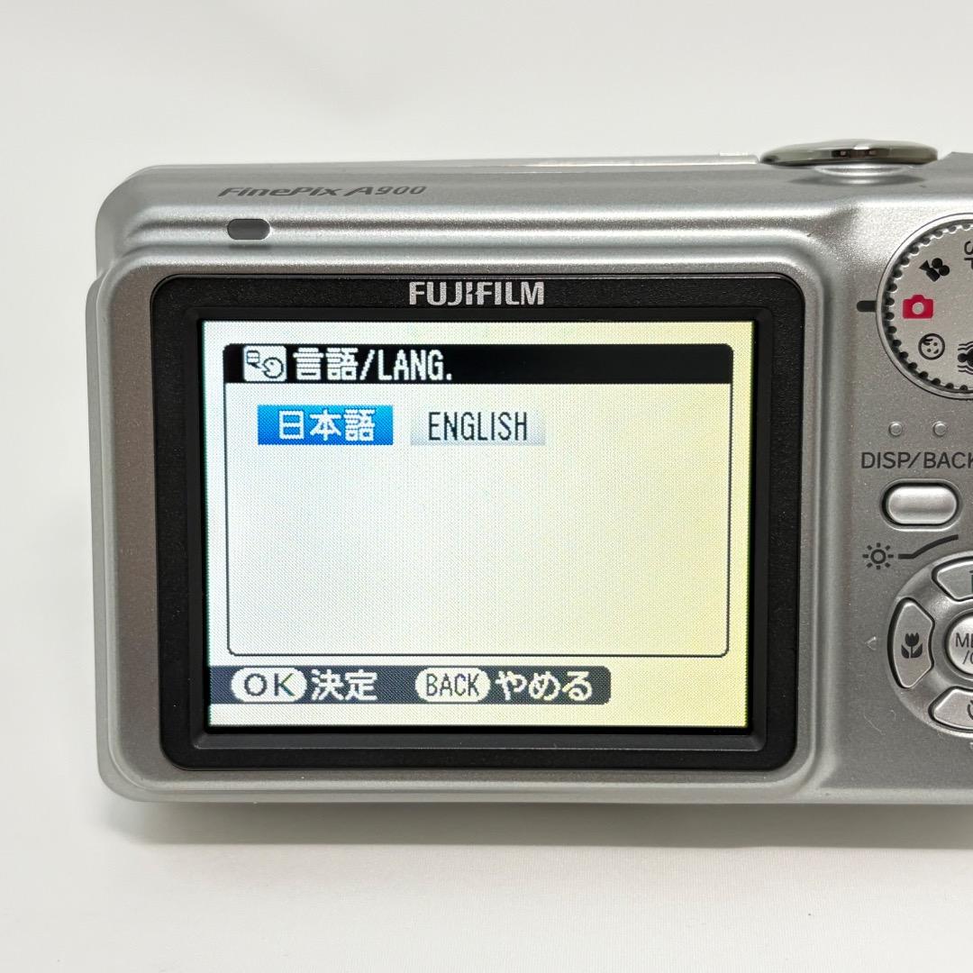 富士フイルム FinePix A900 9.0メガピクセル 新品電池付 送料無料