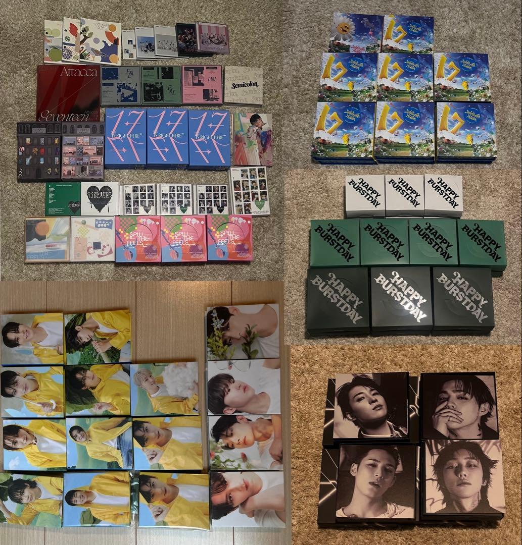 SEVENTEEN アルバム トレカ 500点以上 まとめ売り