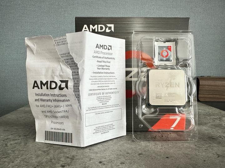 ★新品未使用★AMD Ryzen7 5700x CPU