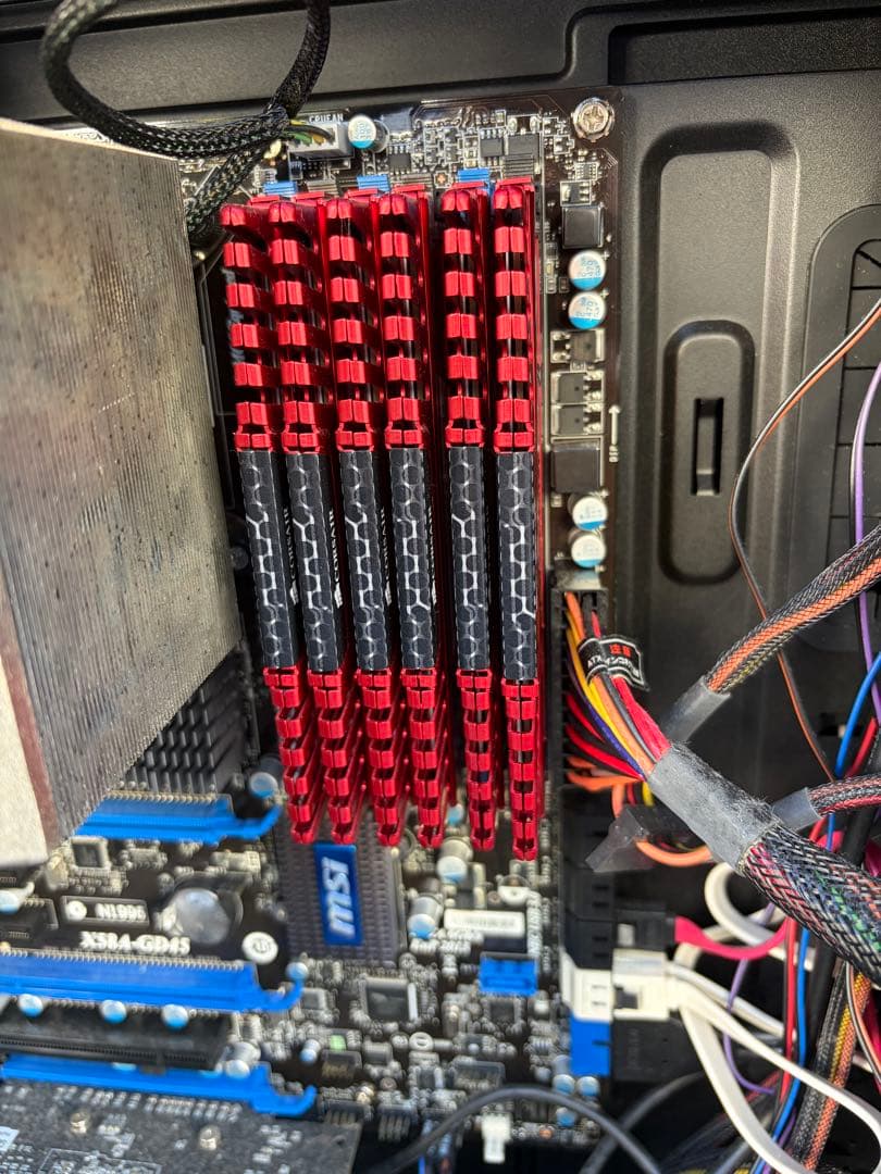 CORSAIR VENGEANCE 8GB 6セットメモリ 2133MHz