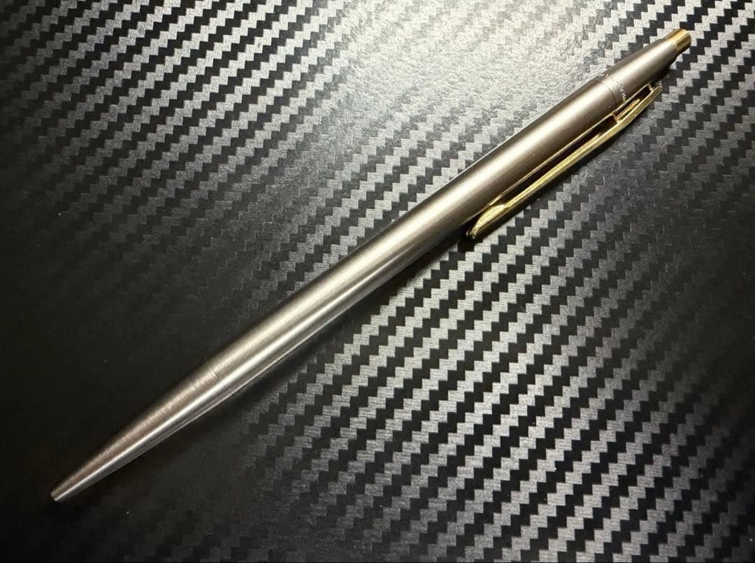 美品 モンブラン 前期型 ノブレス スリムライン ボールペンステンレススチール