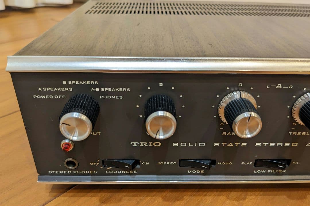 TRIO プリメインアンプ TW-61 整備品