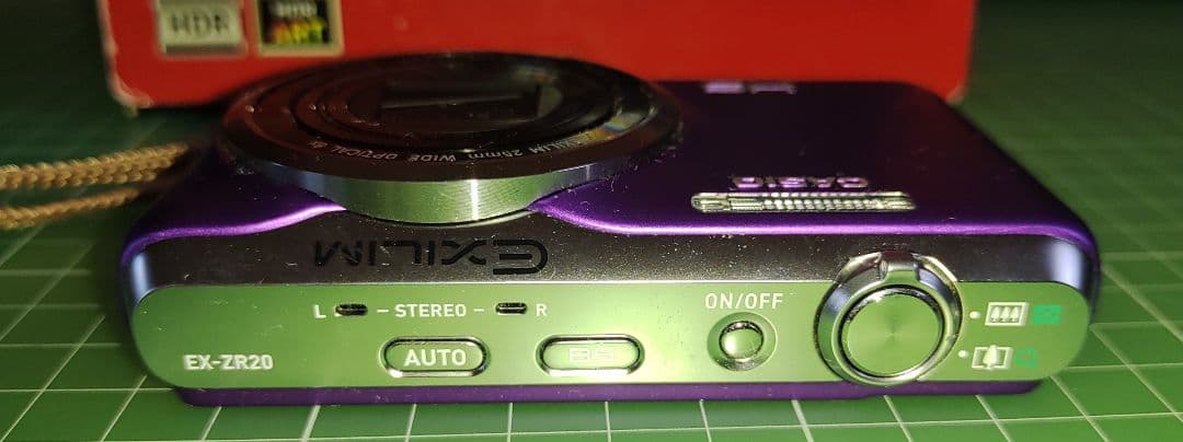 CASIO EXILIM EX-ZR20 パープル